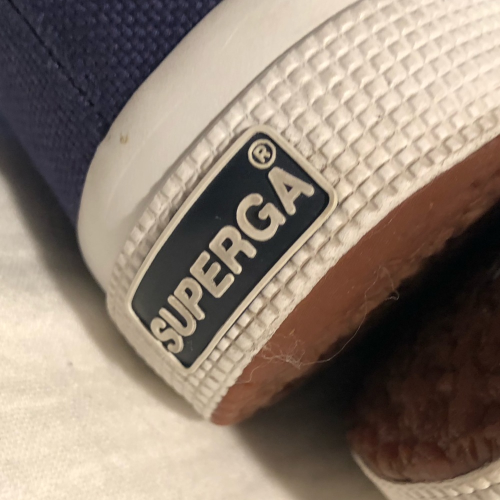 Superga Navy Canvas Sneakers - Picture 12 of 15